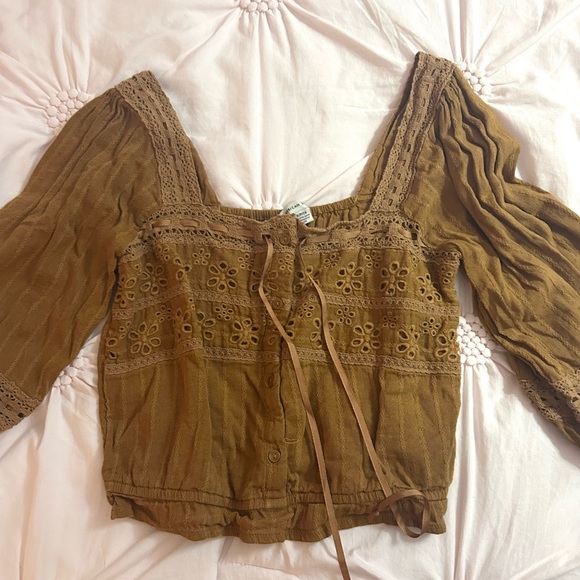 American Eagle Outfitters Tops - American Eagle, baby doll blouse size small